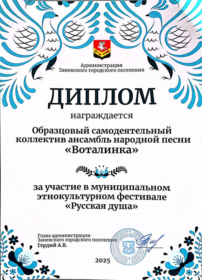 Воталинка 2025 